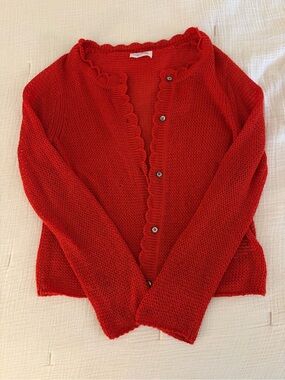 Callahan Mollie Scalloped Cardigan